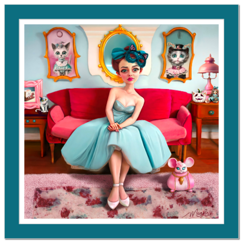I'll be waiting: Fine Art Giclee Print