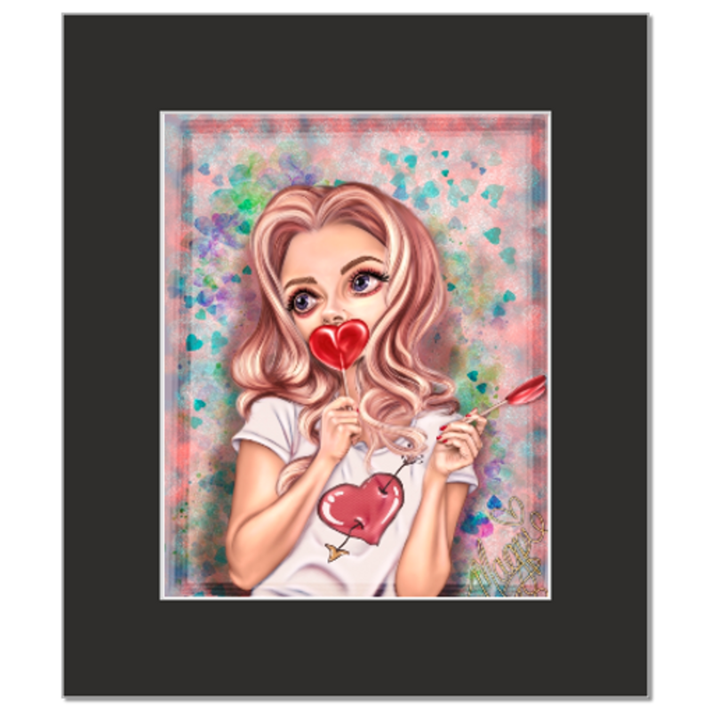 Rhyse's love story: Fine Art Giclee Print