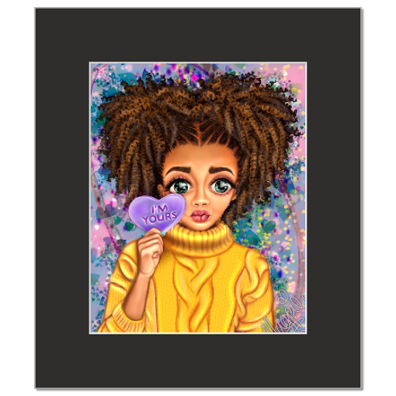 Lennon's Love Story: Fine Art Giclee Print