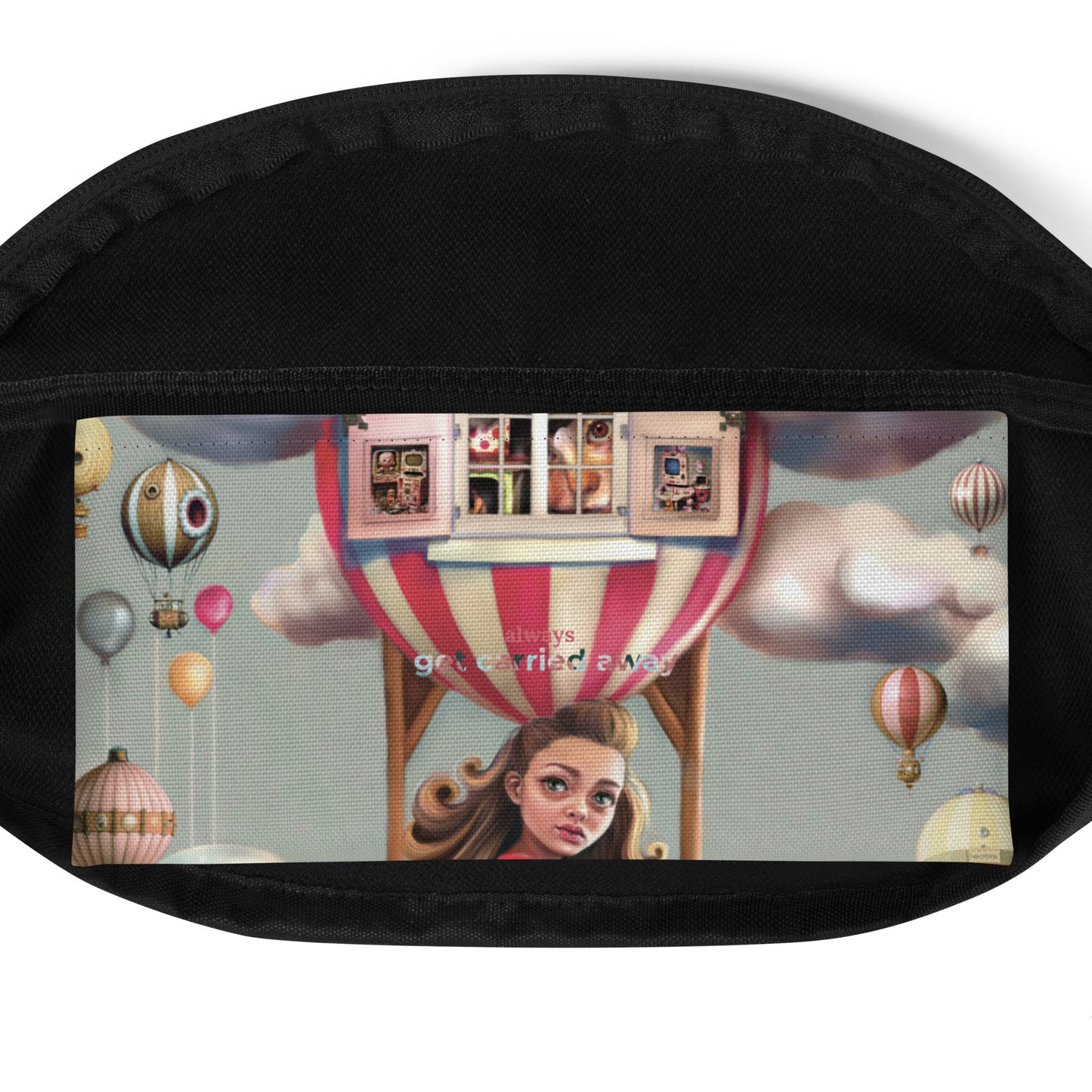 'get carried away' Fanny Pack