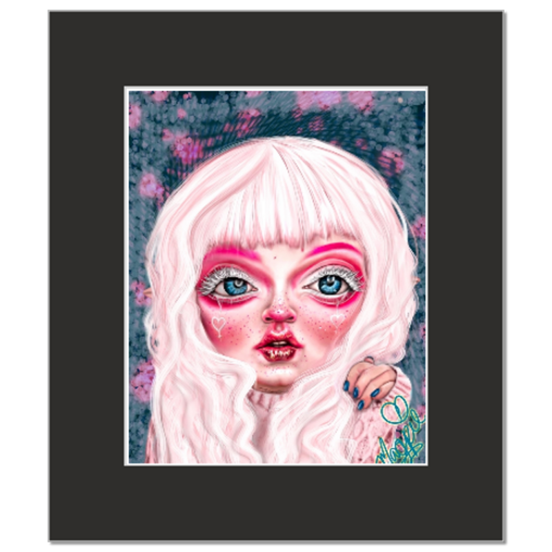 It's all in the makeup: Fine Art Giclee Print