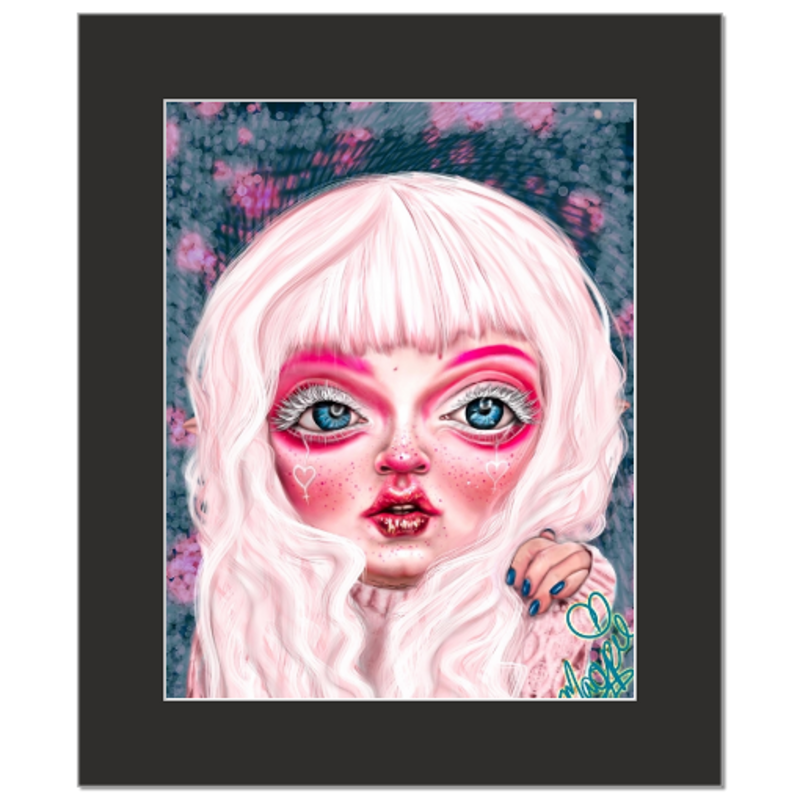 It's all in the makeup: Fine Art Giclee Print