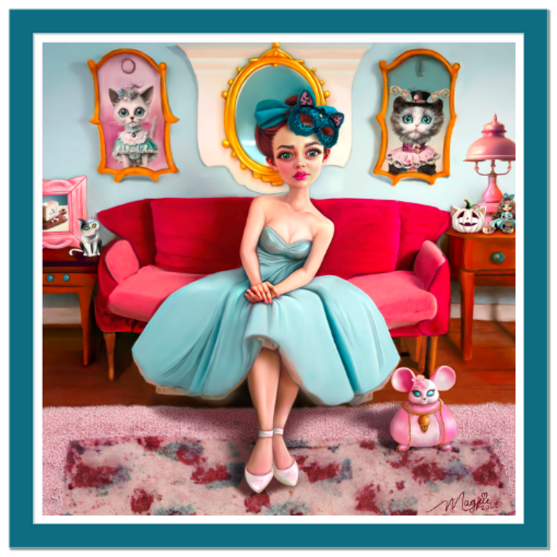 I'll be waiting: Fine Art Giclee Print