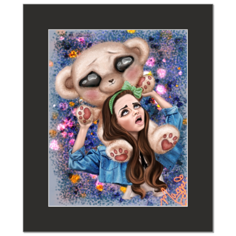 Winifred and Thaddeus' love story: Fine Art Giclee Print