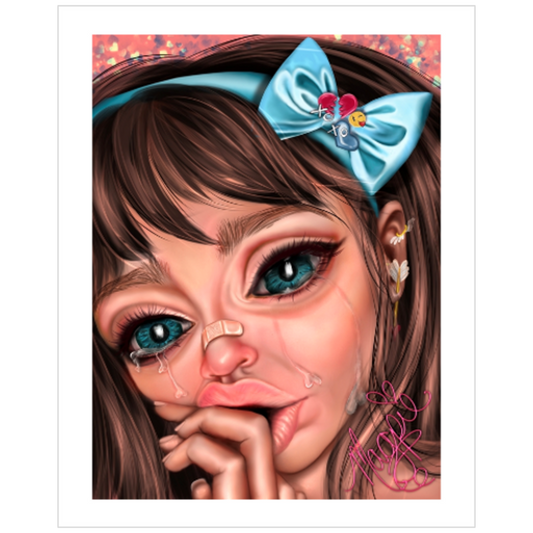 Suki's Love Story: Fine Art Giclee Print
