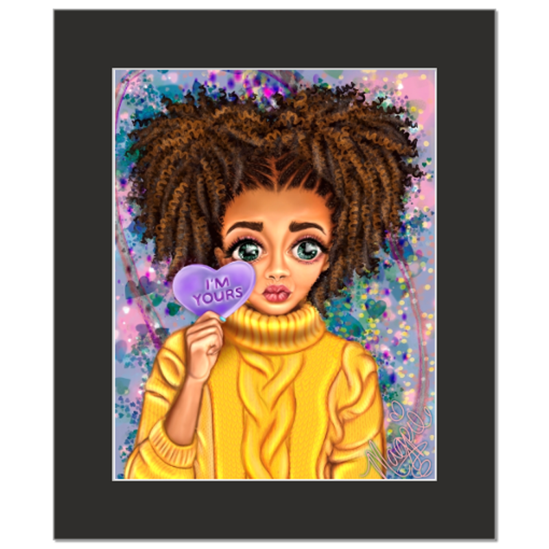 Lennon's Love Story: Fine Art Giclee Print
