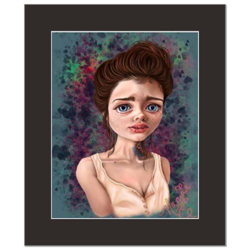Phoebe's love story: Fine Art Giclee Print