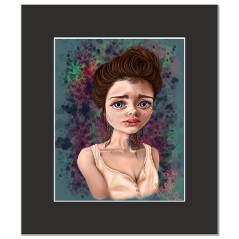 Phoebe's love story: Fine Art Giclee Print