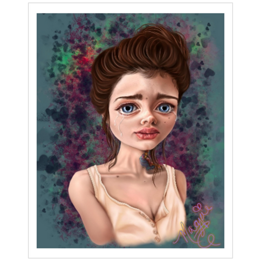 Phoebe's love story: Fine Art Giclee Print
