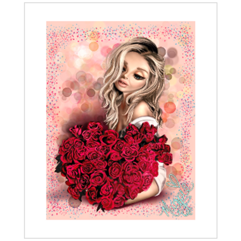 Imogen's love story: Fine Art Giclee Print