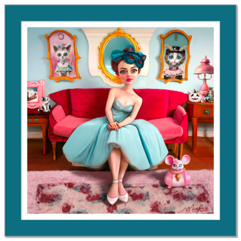 I'll be waiting: Fine Art Giclee Print