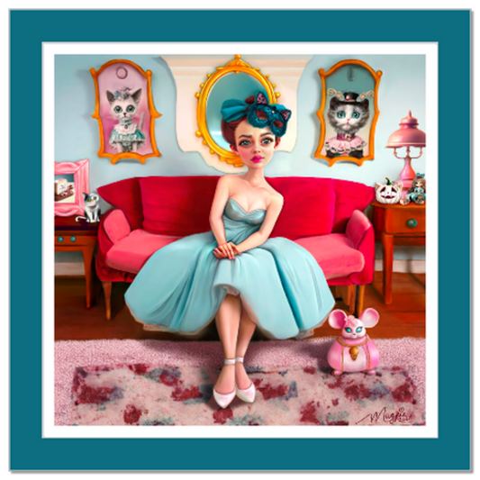 I'll be waiting: Fine Art Giclee Print