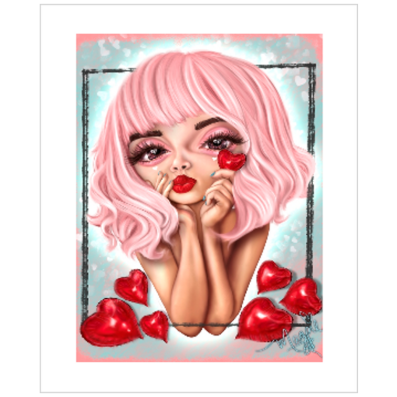 Esme's love story: Fine Art Giclee Print