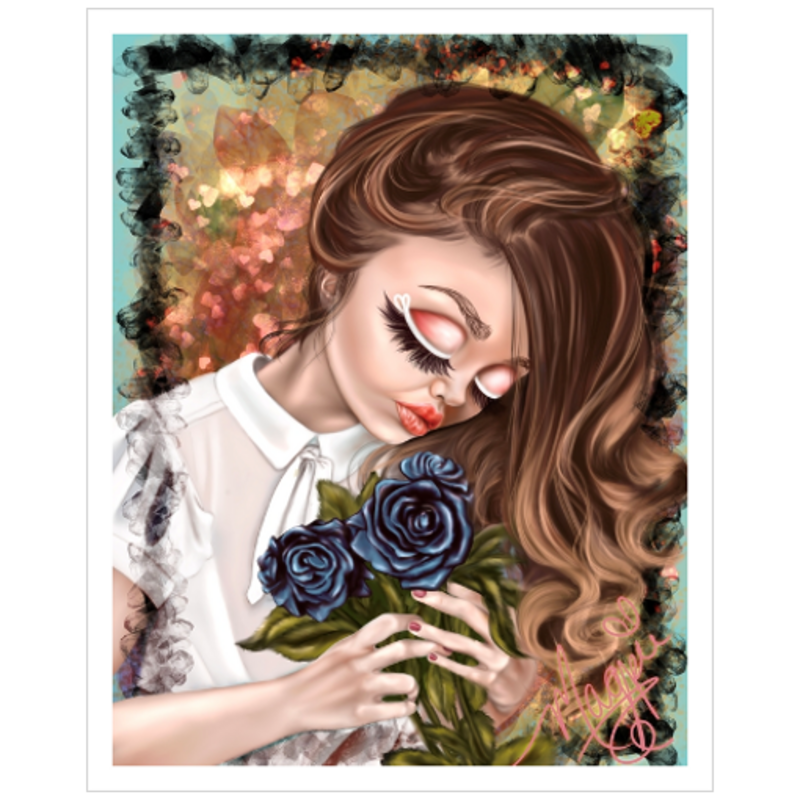 Lorelei's love story: Fine Art Giclee Print