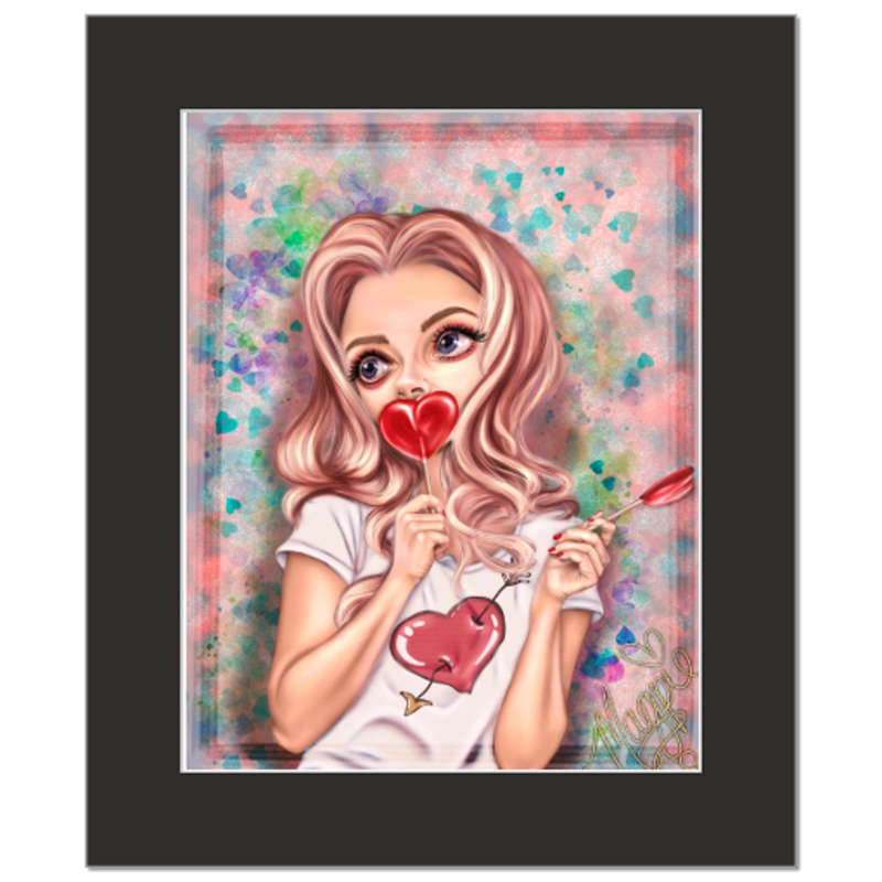 Rhyse's love story: Fine Art Giclee Print