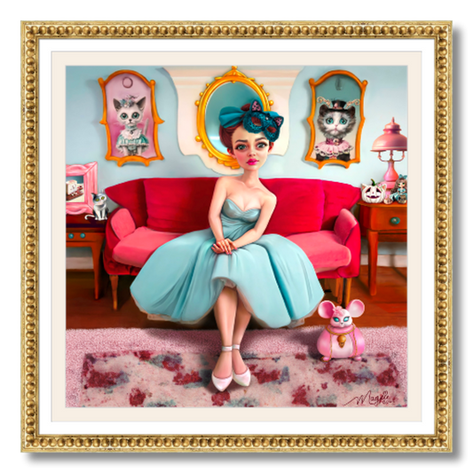 'I'll be waiting' FRAMED