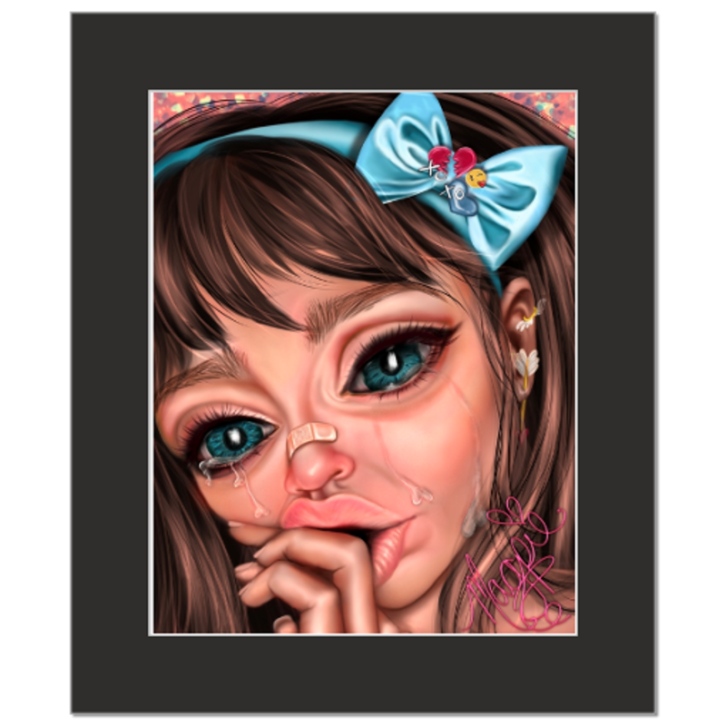 Suki's Love Story: Fine Art Giclee Print