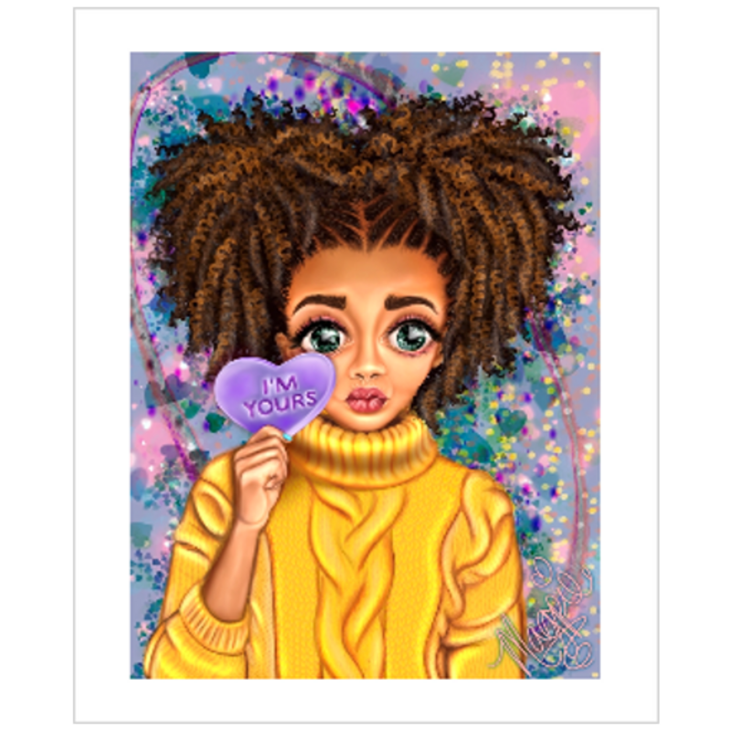 Lennon's Love Story: Fine Art Giclee Print
