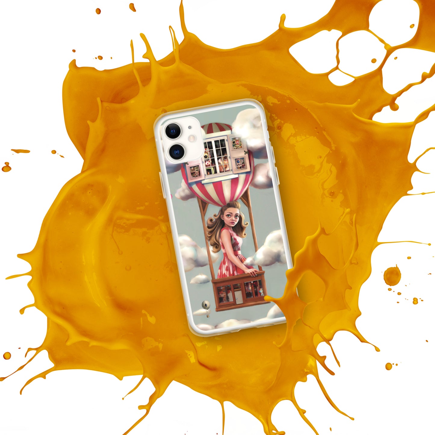 'always getting carried away' iPhone Case