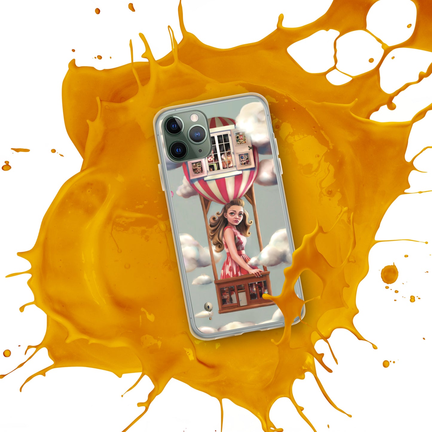 'always getting carried away' iPhone Case
