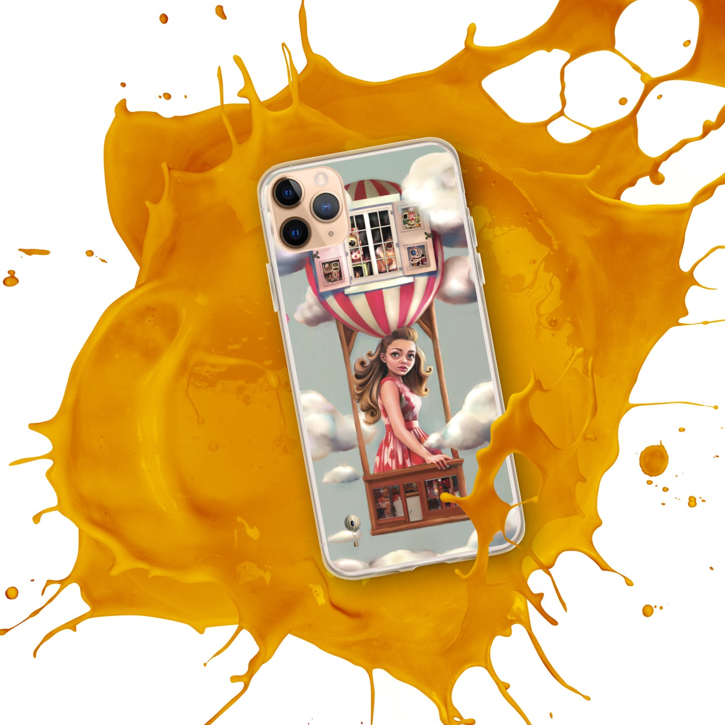 'always getting carried away' iPhone Case