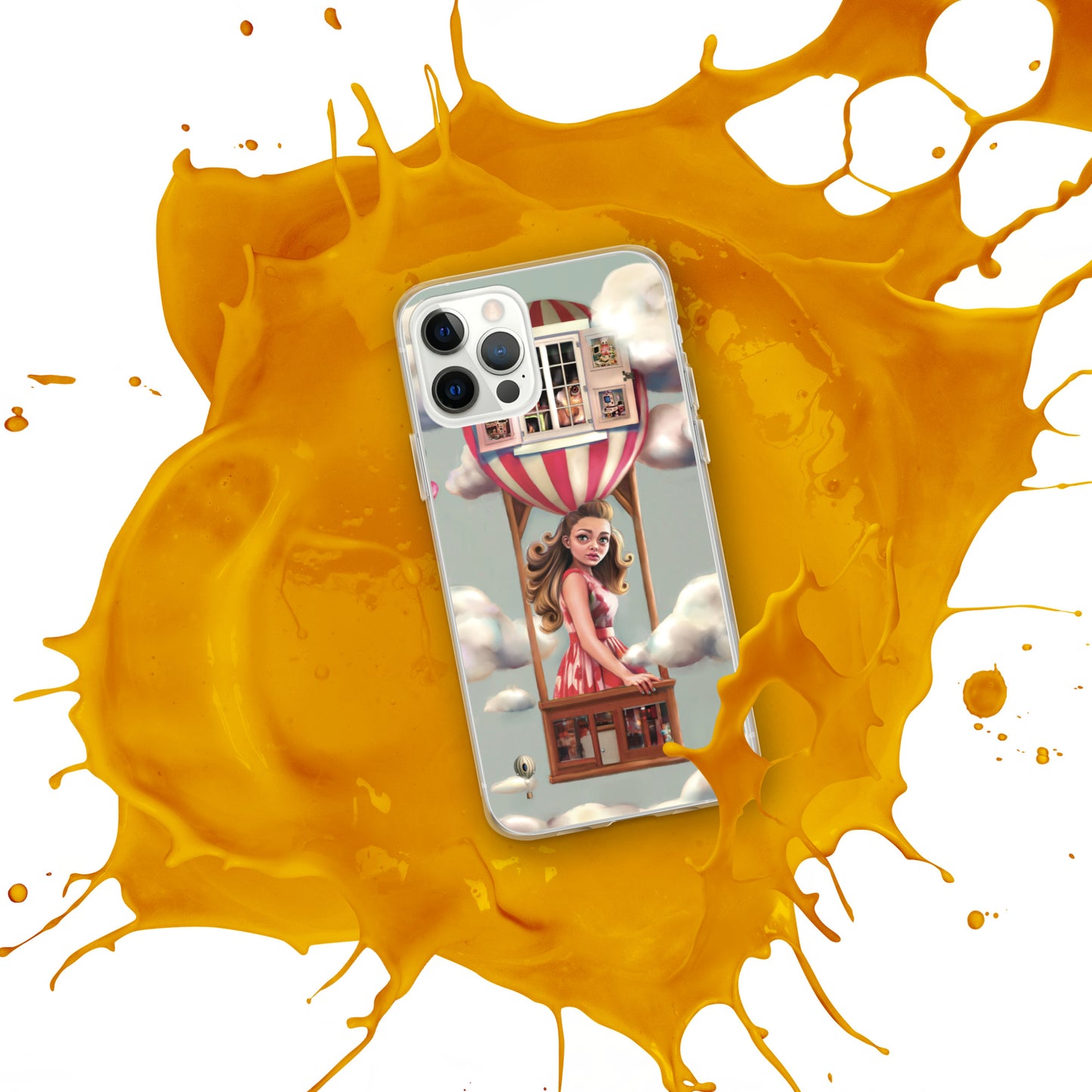 'always getting carried away' iPhone Case