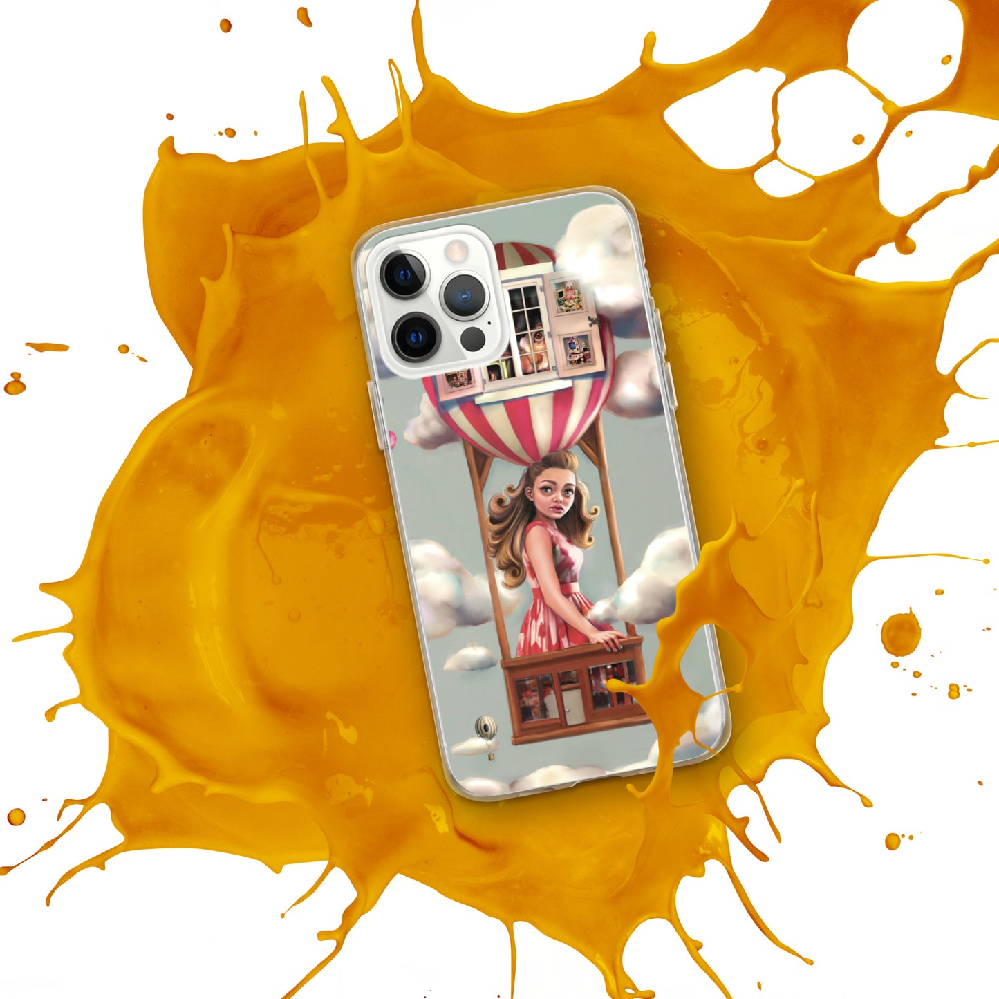 'always getting carried away' iPhone Case
