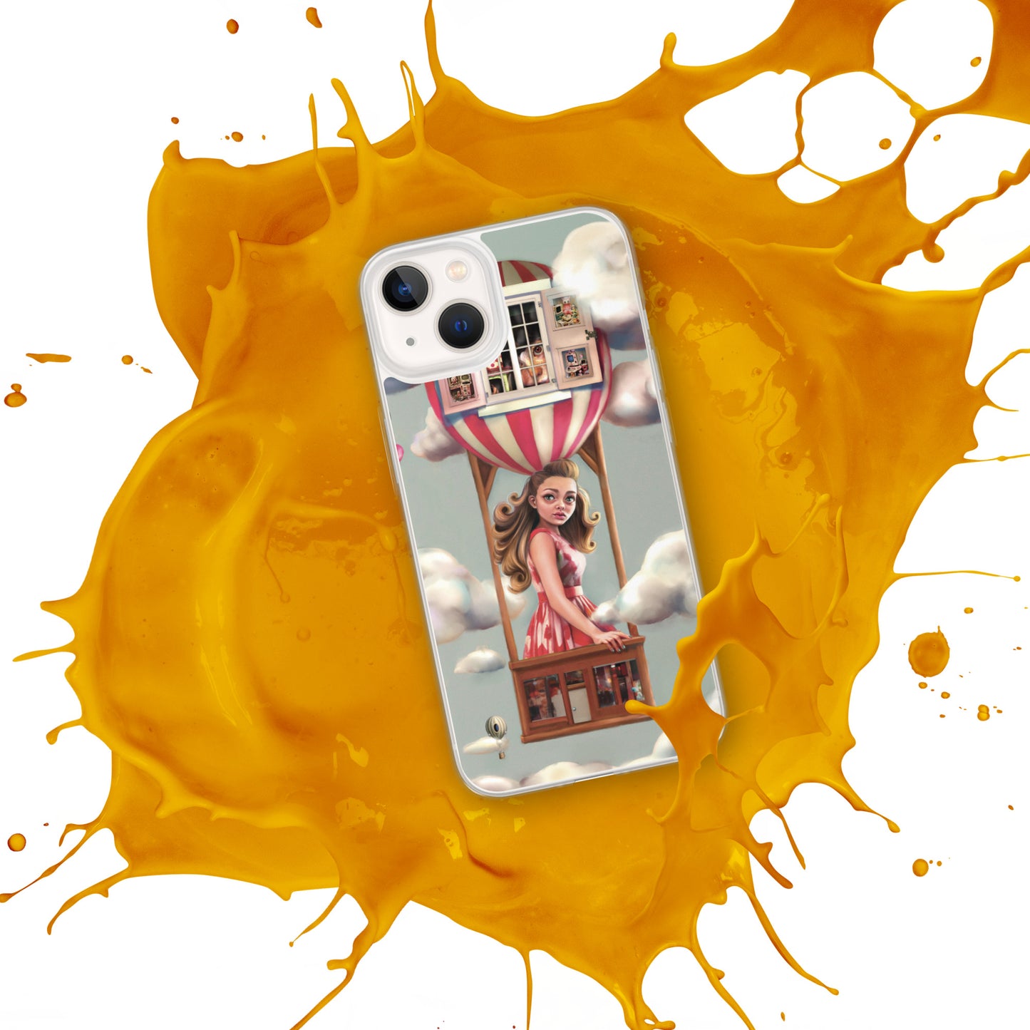 'always getting carried away' iPhone Case