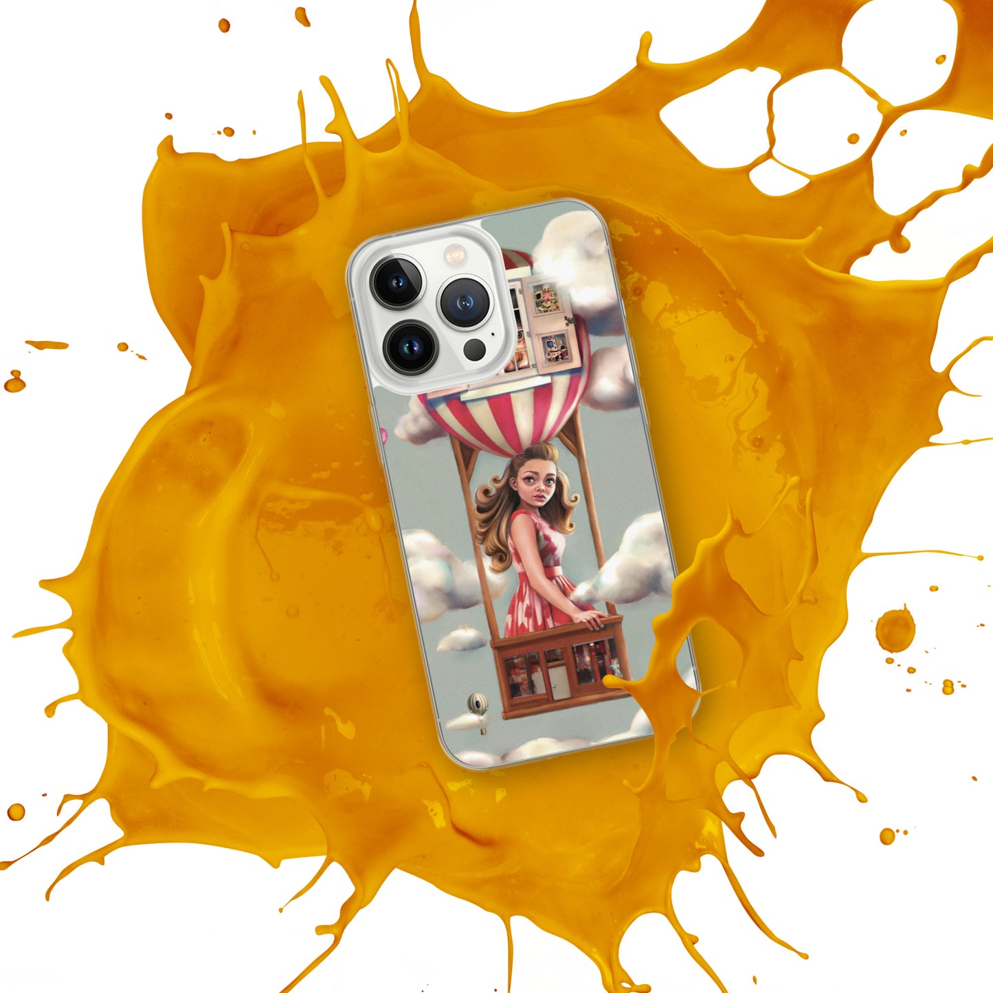 'always getting carried away' iPhone Case