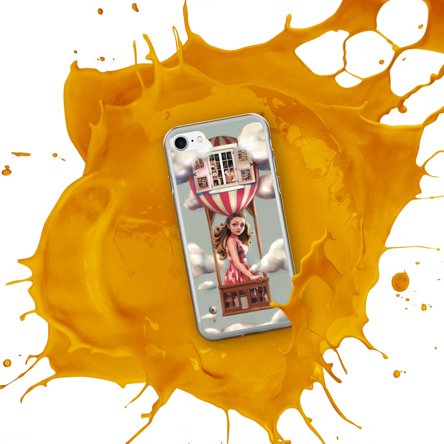 'always getting carried away' iPhone Case