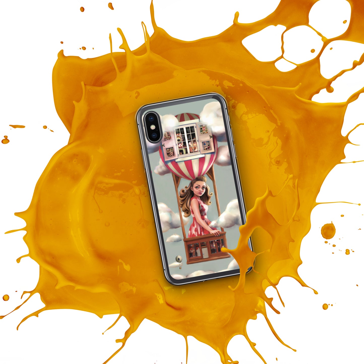 'always getting carried away' iPhone Case