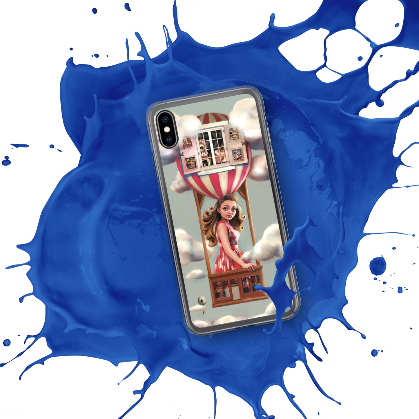 'always getting carried away' iPhone Case