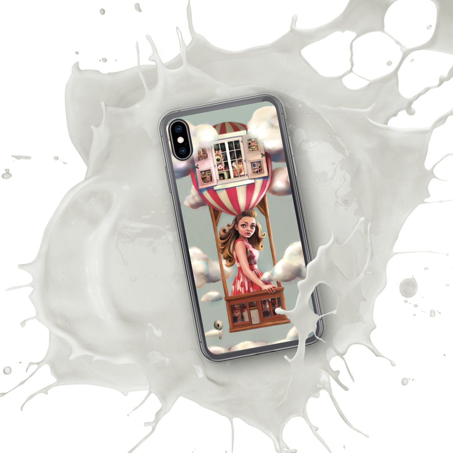 'always getting carried away' iPhone Case